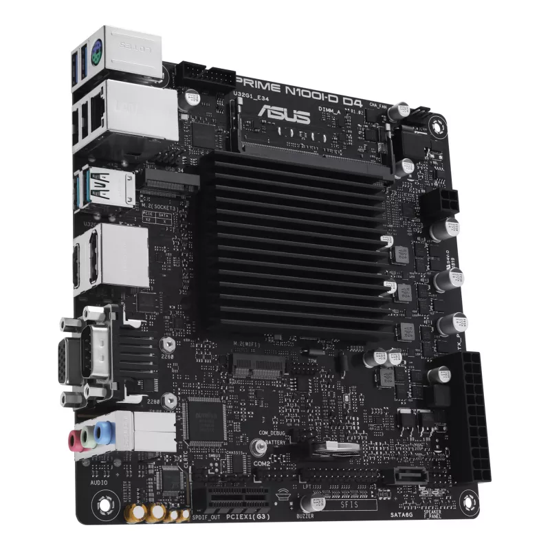 Motherboard ASUS PRIME N100I-D D4, Intel Chipsatz, NA Sockel, mini ITX