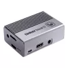 Computergehäuse ASUS Tinker Fanless – Aluminium, Silber, passiv gekühltes Gehäuse