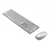 Drahtloses Tastatur- und Maus-Set ASUS W5000 Russisches Layout Weiß
