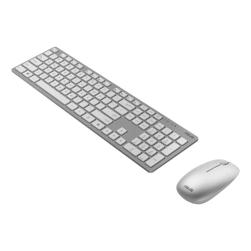 Drahtloses Tastatur- und Maus-Set ASUS W5000 Russisches Layout Weiß