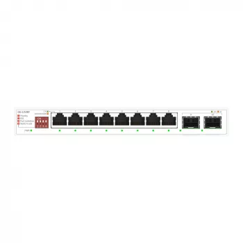 Unmanaged Ethernet Switch ASUS QG-U1080 — 8 × 2,5G RJ-45 Ports, MAC 16K, Weiß, 12V