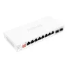 Unmanaged Ethernet Switch ASUS QG-U1080 — 8 × 2,5G RJ-45 Ports, MAC 16K, Weiß, 12V