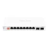 Unmanaged Ethernet Switch ASUS QG-U1080 — 8 × 2,5G RJ-45 Ports, MAC 16K, Weiß, 12V