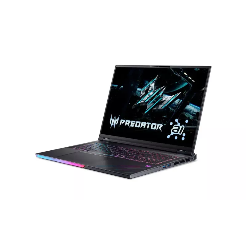Laptop Acer Predator Helios 18 AI PH18-73-90S7 — 18 Zoll IPS WQUXGA 3840×2400, Intel Core Ultra 9 275HX, 64GB DDR5, 2TB SSD, NVIDIA GeForce RTX 5090 24GB, Windows 11 Home