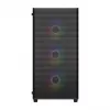 FSP M220-BA Gehäuse Midi-Tower mATX, ATX Schwarz ARGB