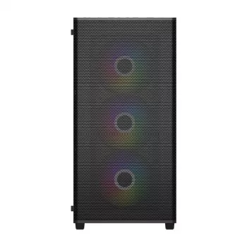 FSP M220-BA Gehäuse Midi-Tower mATX, ATX Schwarz ARGB