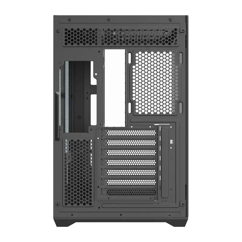 Computergehäuse Darkflash C280 (schwarz) – Mid-Tower ATX-kompatibel, Front-Mesh-Panel