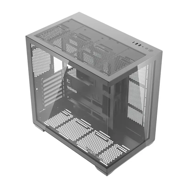 Computergehäuse Darkflash C280 (schwarz) – Mid-Tower ATX-kompatibel, Front-Mesh-Panel