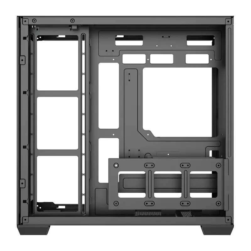 Computergehäuse Darkflash C280 (schwarz) – Mid-Tower ATX-kompatibel, Front-Mesh-Panel