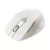 Kabellose Rechtshänder-Maus ASUS MD105 MK-WH — RF + Bluetooth, 2400 DPI, Rad, Batterie, Beige