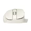 Kabellose Rechtshänder-Maus ASUS MD105 MK-WH — RF + Bluetooth, 2400 DPI, Rad, Batterie, Beige