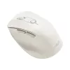 Kabellose Rechtshänder-Maus ASUS MD105 MK-WH — RF + Bluetooth, 2400 DPI, Rad, Batterie, Beige