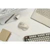 Kabellose Rechtshänder-Maus ASUS MD105 MK-WH — RF + Bluetooth, 2400 DPI, Rad, Batterie, Beige