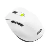 Maus ASUS MD105 /VT-GN — rechtshändig RF wireless + Bluetooth, 2400 DPI, Scrollrad, batteriebetrieben, weiß/grün