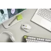 Maus ASUS MD105 /VT-GN — rechtshändig RF wireless + Bluetooth, 2400 DPI, Scrollrad, batteriebetrieben, weiß/grün