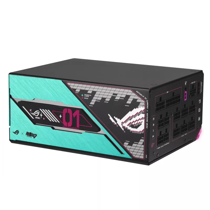 ASUS ROG -THOR-1200P3-MIKU Netzteil 1200 W 20+4 pin ATX ATX Mehrfarbig