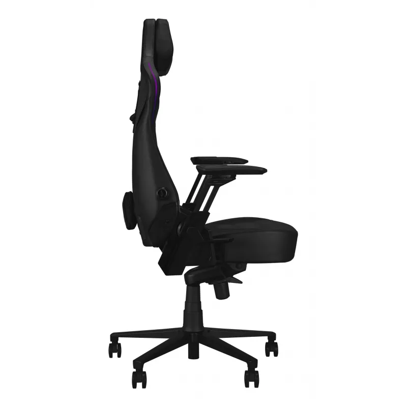 Universal-Gaming-Stuhl ASUS ROG Courser — gepolsterte Sitzfläche, max. Gewicht 136 kg, Sitzfläche 670×700 mm, Mindesthöhe 140 cm, schwarz