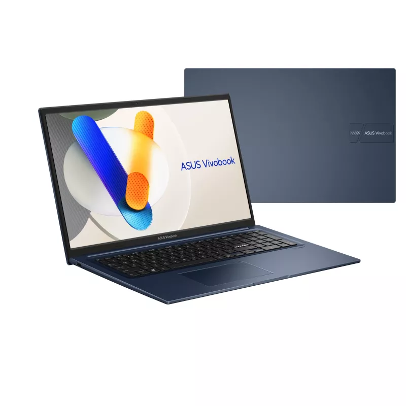 ASUS Vivobook 17 P1704VA-AU909X Intel Core 7 150U Laptop 43,9 cm (17,3 Zoll) Full HD 24 GB DDR4-SDRAM 1 TB SSD Wi-Fi 6 (802.11ax) Windows 11 Pro Blau
