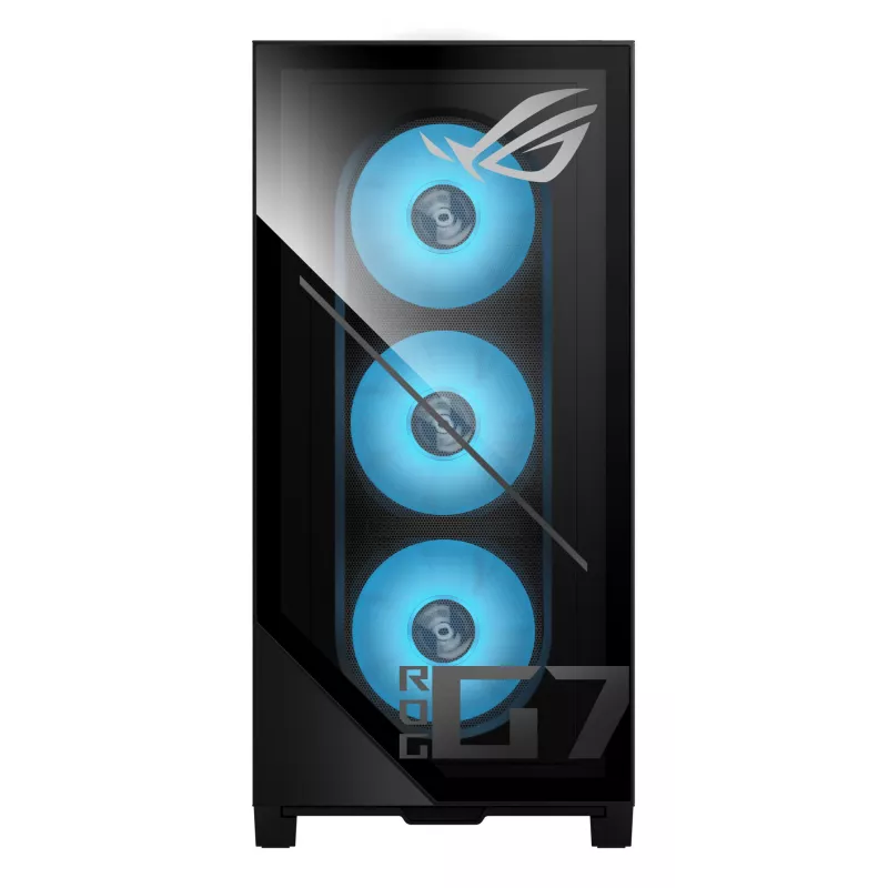 ASUS ROG G700 GM700TZ-R9800X033W AMD Ryzen™ 7 9800X3D 32 GB DDR5-SDRAM 2 TB SSD NVIDIA GeForce RTX 5080 Windows 11 Home Tower PC Schwarz