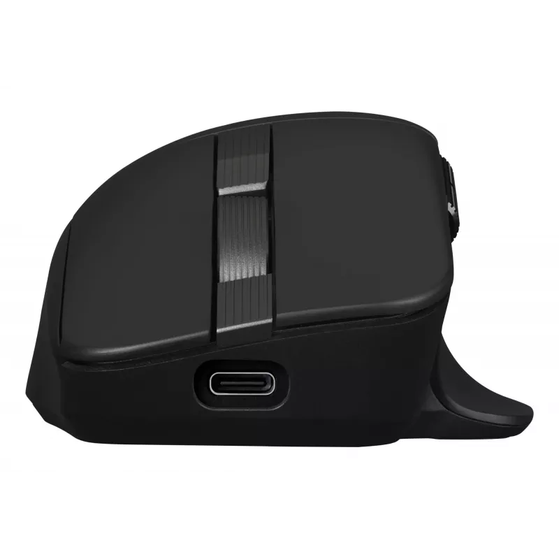 Maus ASUS ProArt MD301 — rechtshändig kabellos (RF, Bluetooth, USB-A), optisch 8000 DPI, 6 Tasten, schwarz