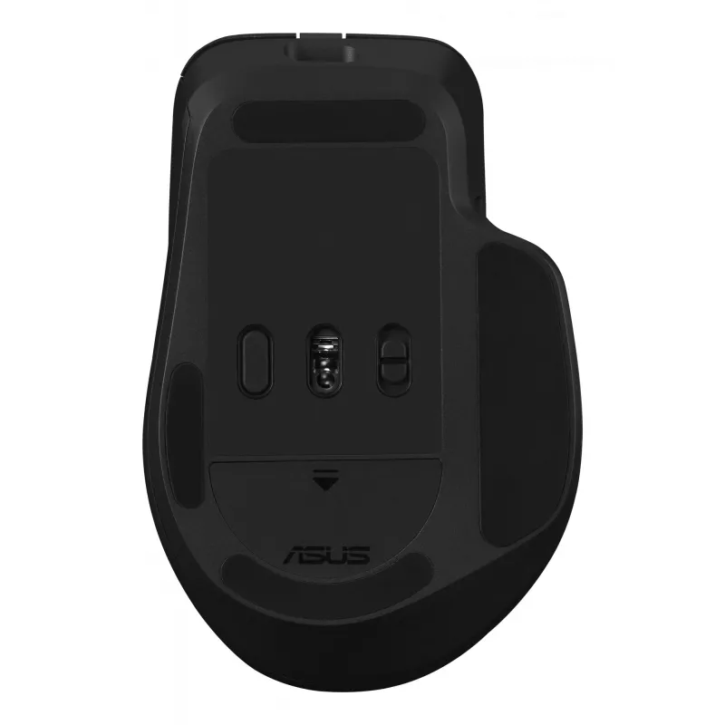 Maus ASUS ProArt MD301 — rechtshändig kabellos (RF, Bluetooth, USB-A), optisch 8000 DPI, 6 Tasten, schwarz