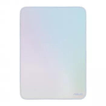 Mauspad ASUS PS102, Polyester in A4-Größe, Perlmuttfarbe, genähte Kanten, rutschfeste Unterlage