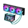 ASUS ROG RYUO IV 360 ARGB Hatsune Miku Edition Prozessor All-in-One-Flüssigkeitskühler 12 cm Schwarz, Türkis