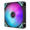 ASUS ROG RYUO IV 360 ARGB Hatsune Miku Edition Prozessor All-in-One-Flüssigkeitskühler 12 cm Schwarz, Türkis