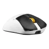 Gaming-Maus ASUS ROG Keris II Origin-KJP, rechtshändig, optisch 42.000 DPI, RF Wireless + Bluetooth + USB-A, 6 Tasten, mehrfarbig