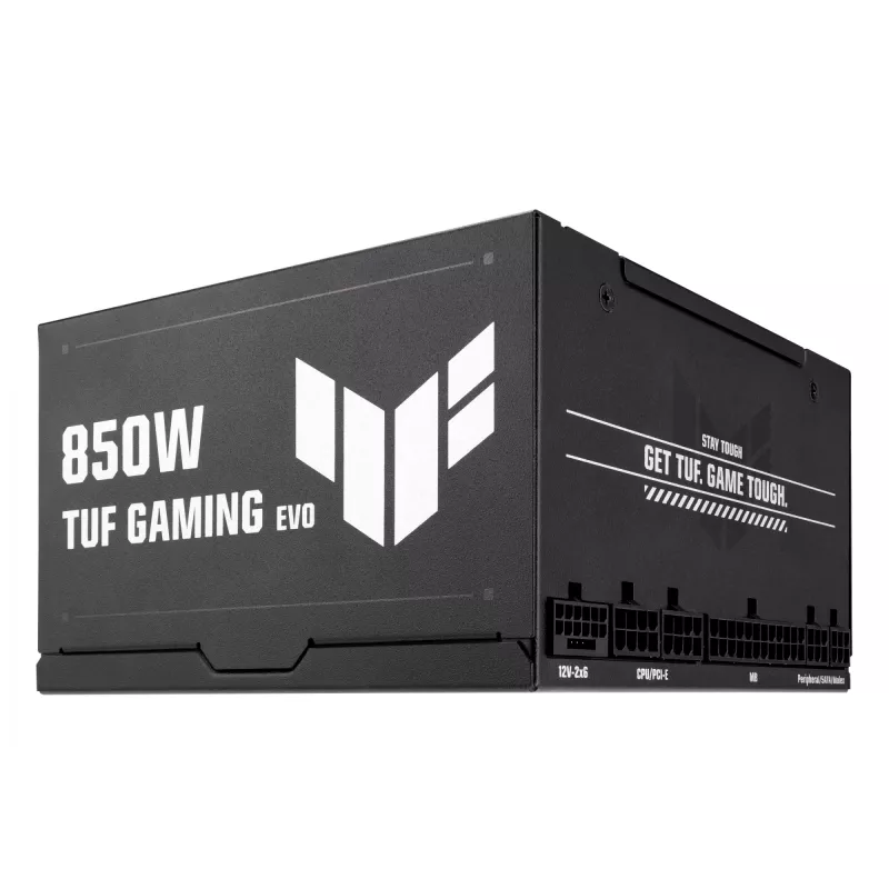 Netzteil ASUS TUF-GAMING-850G-EVO 850W ATX 80 PLUS Gold 20+4-Pin, 1 Lüfter, Schwarz