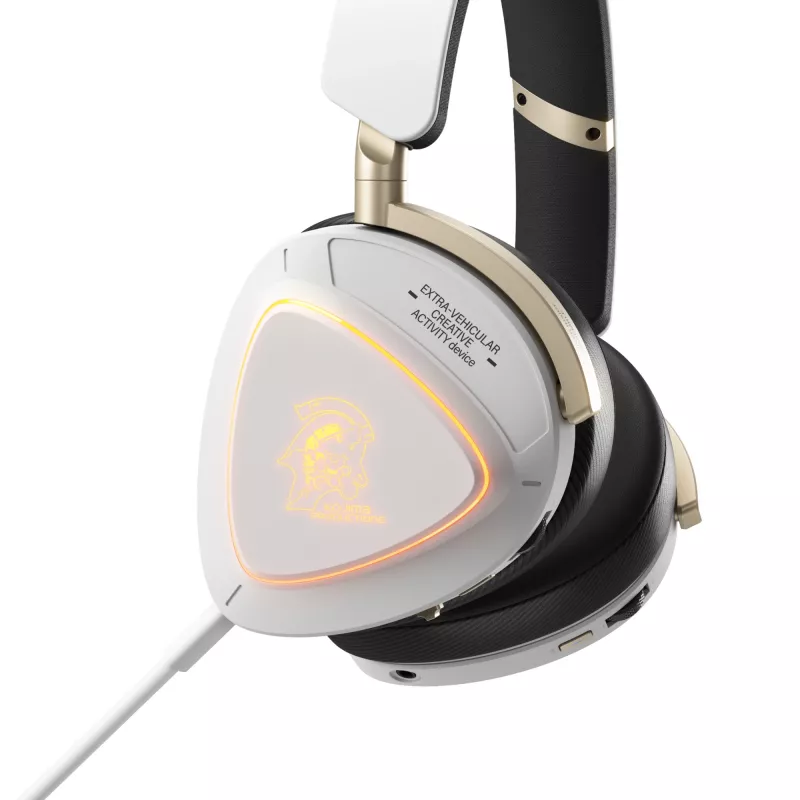 Headset ASUS ROG Delta II-KJP — Ohraufliegend, Kabelgebunden & Kabellos (Bluetooth), 20–20000 Hz, 325 g, Schwarz/Weiß