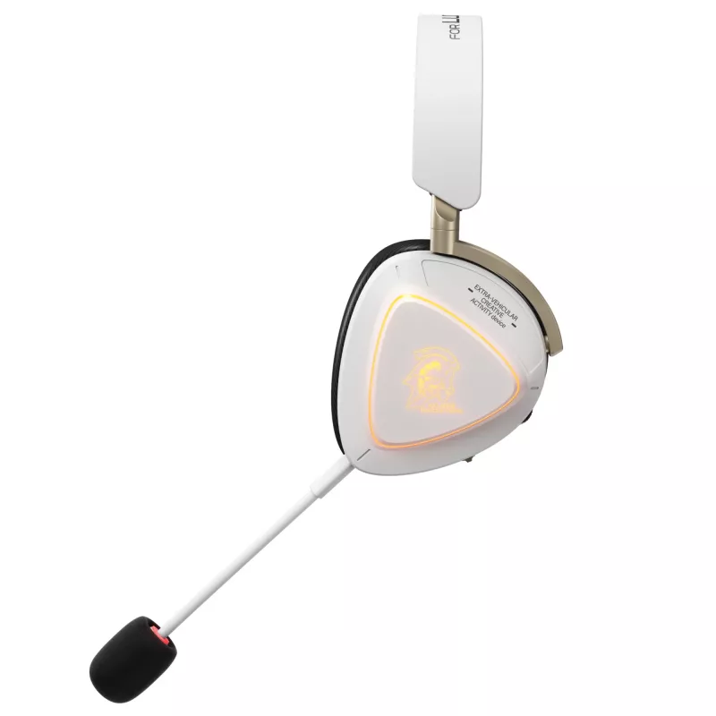 Headset ASUS ROG Delta II-KJP — Ohraufliegend, Kabelgebunden & Kabellos (Bluetooth), 20–20000 Hz, 325 g, Schwarz/Weiß