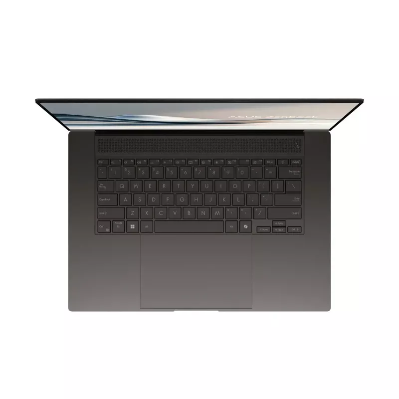 Laptop ASUS Vivobook S16 UM5606WA — 16 Zoll OLED 3K (2880×1800) 120Hz, AMD Ryzen AI 9 370HX, 32GB LPDDR5X, 2TB SSD, Windows 11 Pro, Zumaia Gray