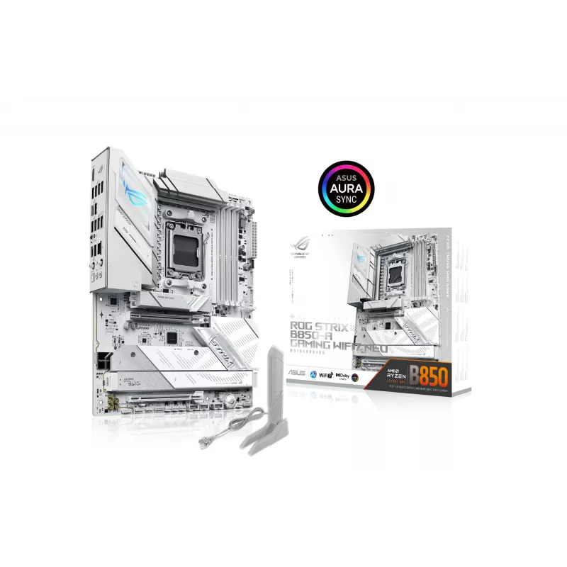 Motherboard ASUS ROG STRIX B850-A GAMING WIFI7 NEO — AMD B850, Sockel AM5, ATX, DDR5, 4 DIMM, 256 GB, Wi‑Fi 7, 5GbE