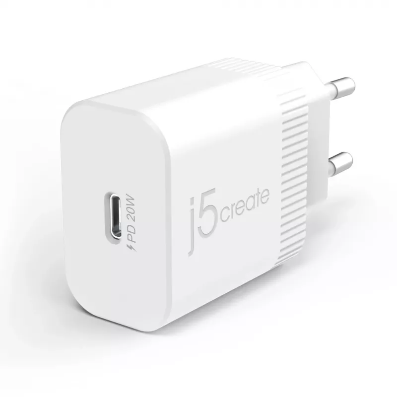 Wandladegerät j5create JUP1420 20W PD USB-C Indoor AC 100-240V