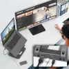 j5create JTS327 Multi-Angle 4K Docking Stand, Laptopständer, Grau, Aluminium, 40,6 cm (16 Zoll), 4 kg, Windows-Laptop / Mac