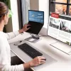 j5create JTS327 Multi-Angle 4K Docking Stand, Laptopständer, Grau, Aluminium, 40,6 cm (16 Zoll), 4 kg, Windows-Laptop / Mac