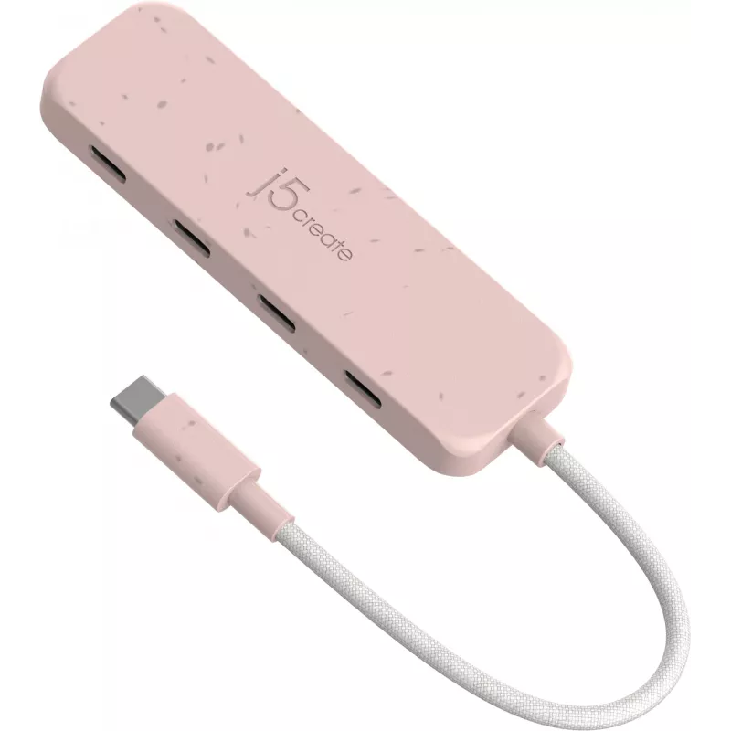 j5create Umweltfreundlicher USB-C auf 4-Port Typ-C Gen 2 Hub