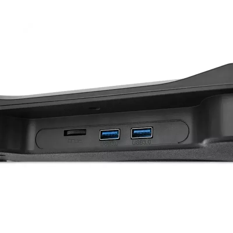 Laptop-Kühlpad Thermaltake Massive 12 Max 43,2 cm 5 Lüfter Schwarz