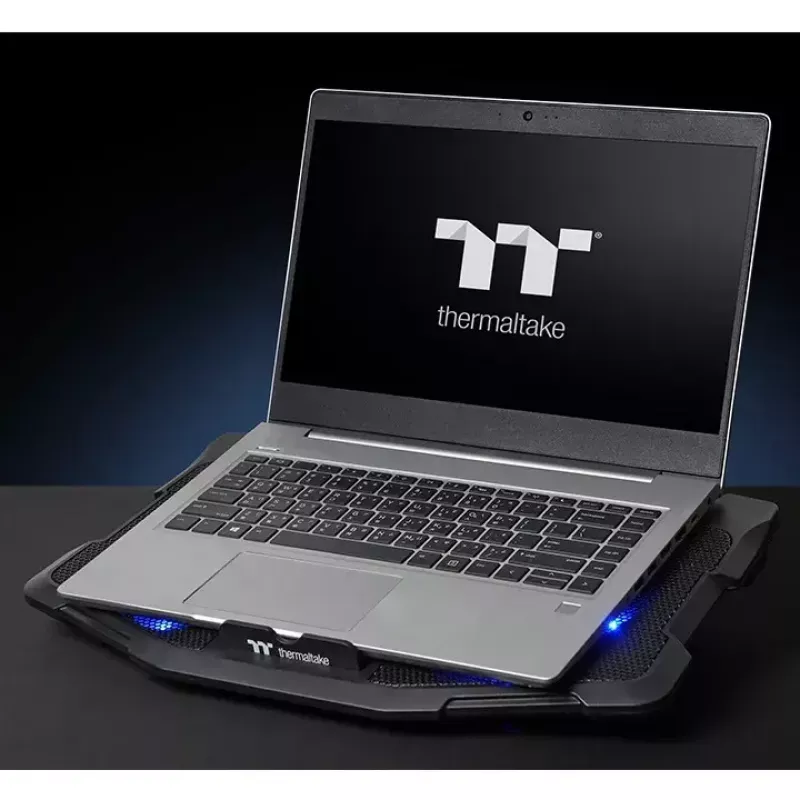 Laptop-Kühlpad Thermaltake Massive 12 Max 43,2 cm 5 Lüfter Schwarz