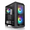 PC-Gehäuse Thermaltake View 300 MX Midi Tower Schwarz