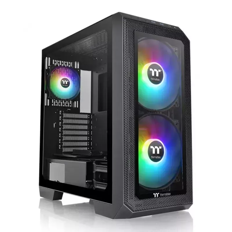 PC-Gehäuse Thermaltake View 300 MX Midi Tower Schwarz