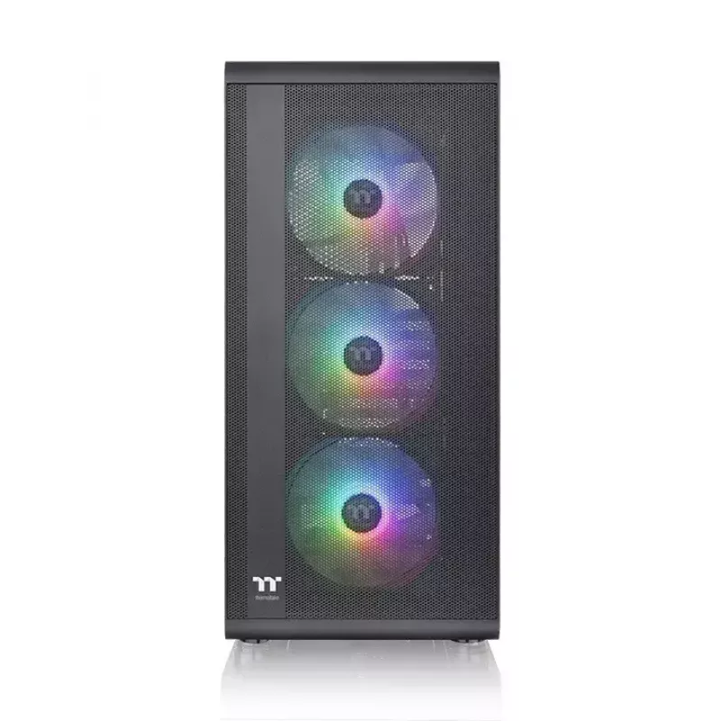 PC-Gehäuse Thermaltake S200 TG ARGB Midi Tower Schwarz