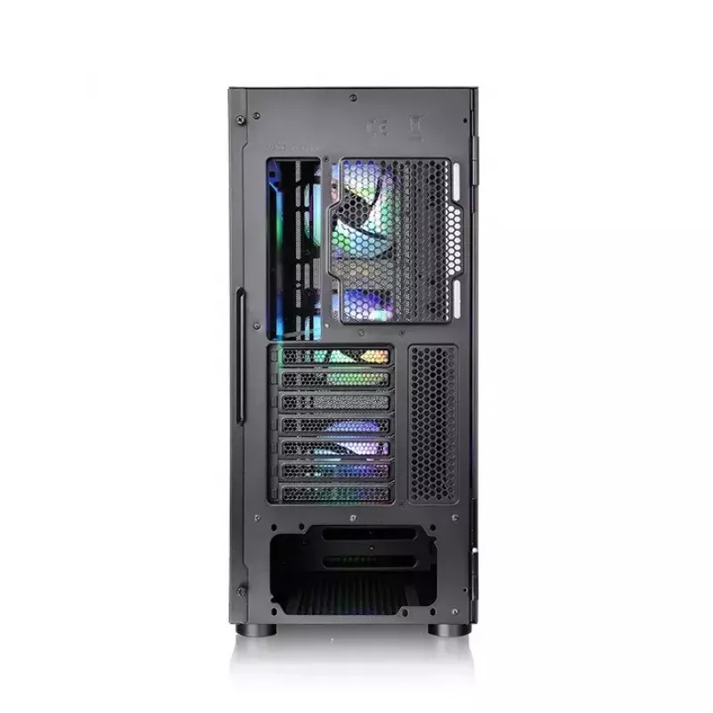 PC-Gehäuse Thermaltake H570 TG ARGB Midi Tower Schwarz