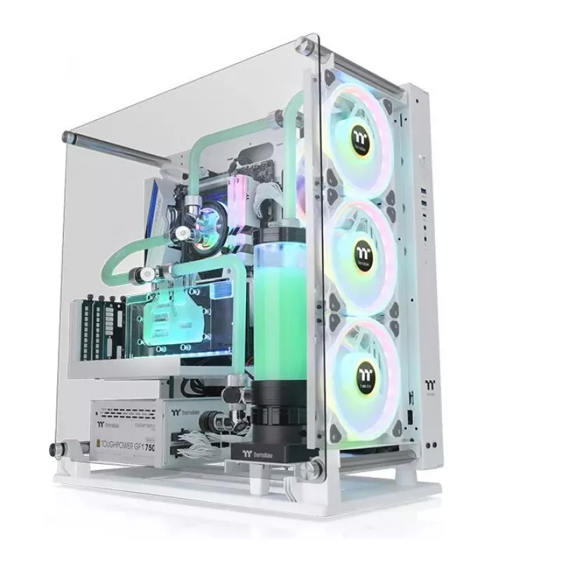 PC-Gehäuse Thermaltake Core P3 TG Pro Midi Tower Weiß