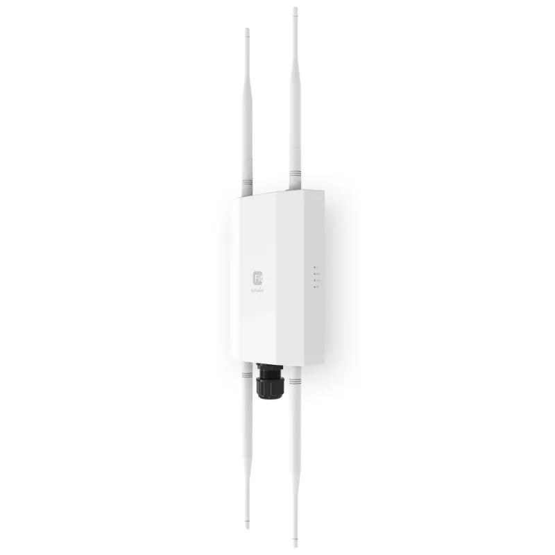 Wireless Access Point EnGenius Fit6 2×2 Outdoor — Dual-Band 2,4/5 GHz, 1774 Mbit/s, PoE, 2,5GbE LAN, 4 Antennen, weiß