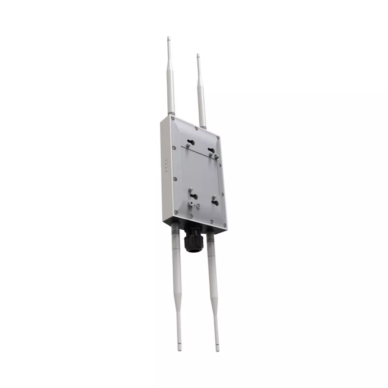 Wireless Access Point EnGenius Fit6 2×2 Outdoor — Dual-Band 2,4/5 GHz, 1774 Mbit/s, PoE, 2,5GbE LAN, 4 Antennen, weiß