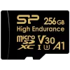 MicroSDXC-Karte Silicon Power SP256GBSTXDV3V1HSP 256 GB Class 10 High Endurance, 3,6 V, 0–70°C