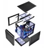 PC-Gehäuse Thermaltake Core V21 Cube Schwarz
