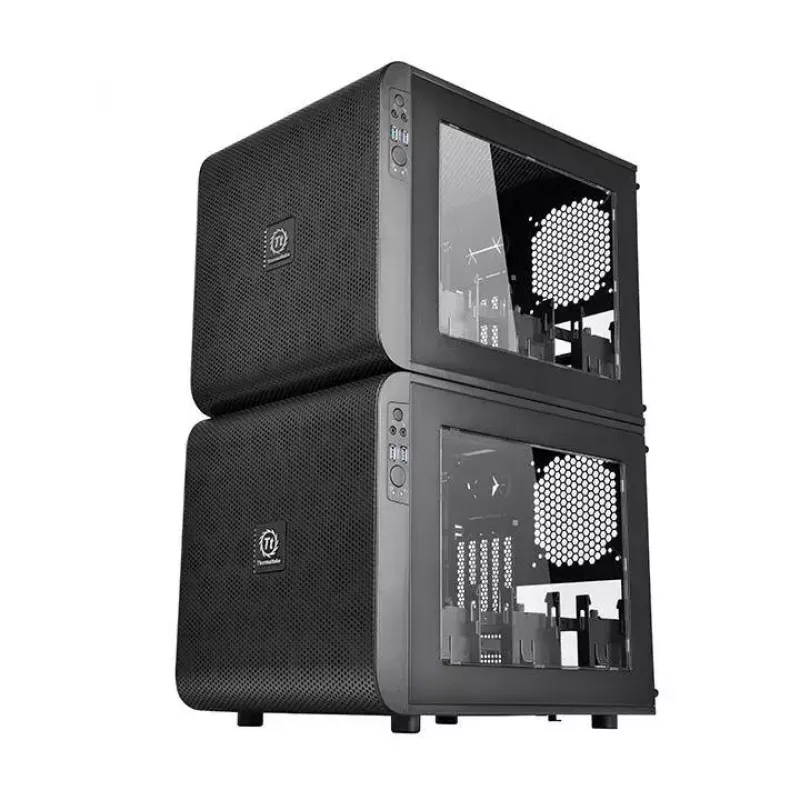 PC-Gehäuse Thermaltake Core V21 Cube Schwarz